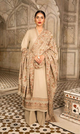 BAREEZE Luxury Heavy Embroidered 3 Piece KJ860